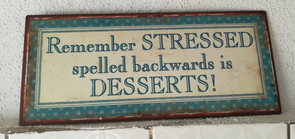 stressed | desserts